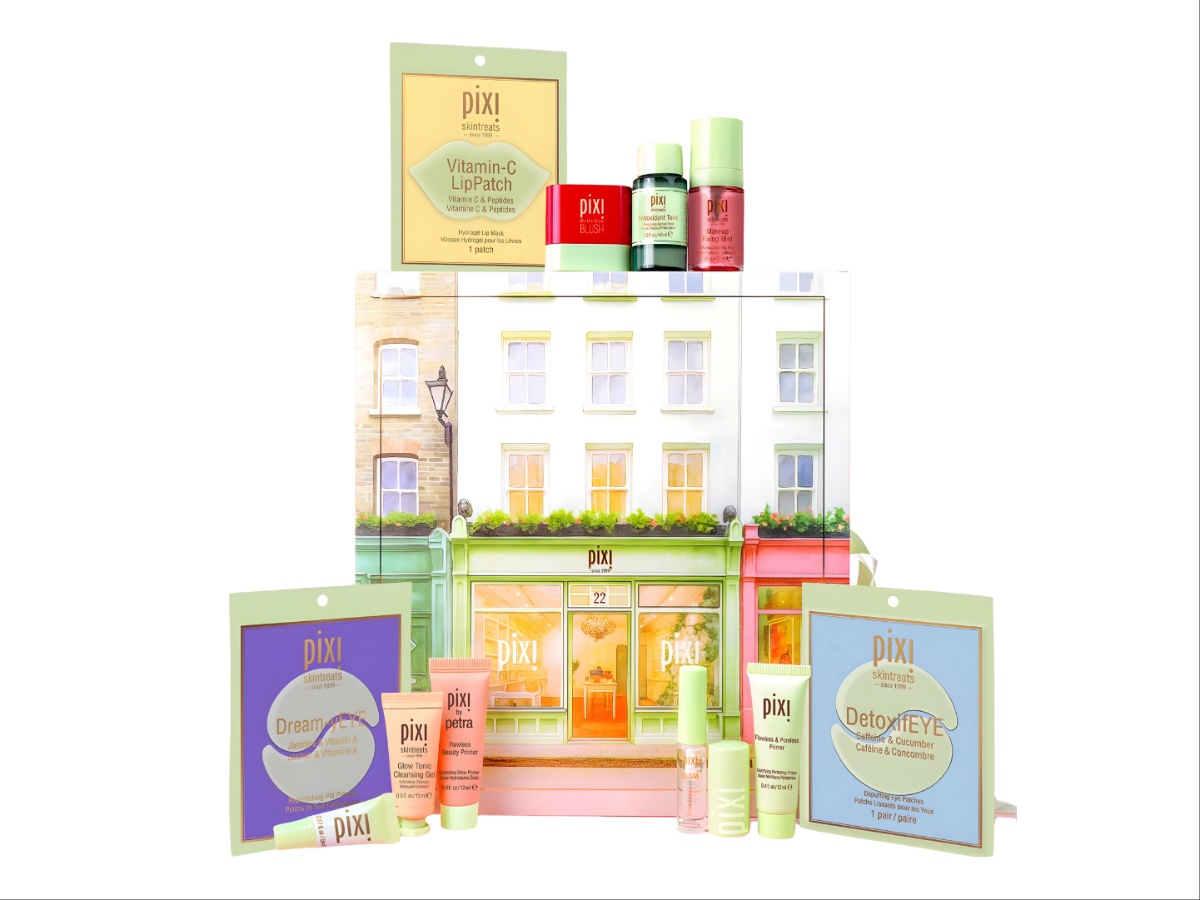 calendario dell’avvento beauty 2025 pixi beauty make up skincare top