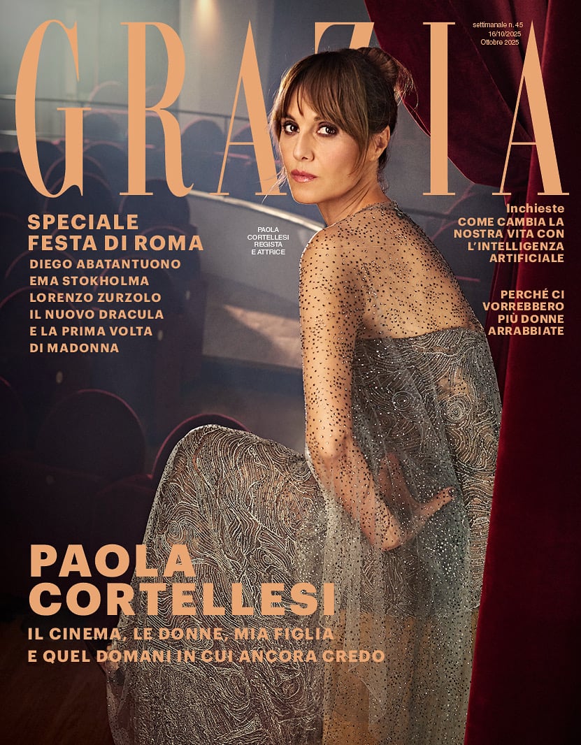 cover paola cortellesi grazia roma