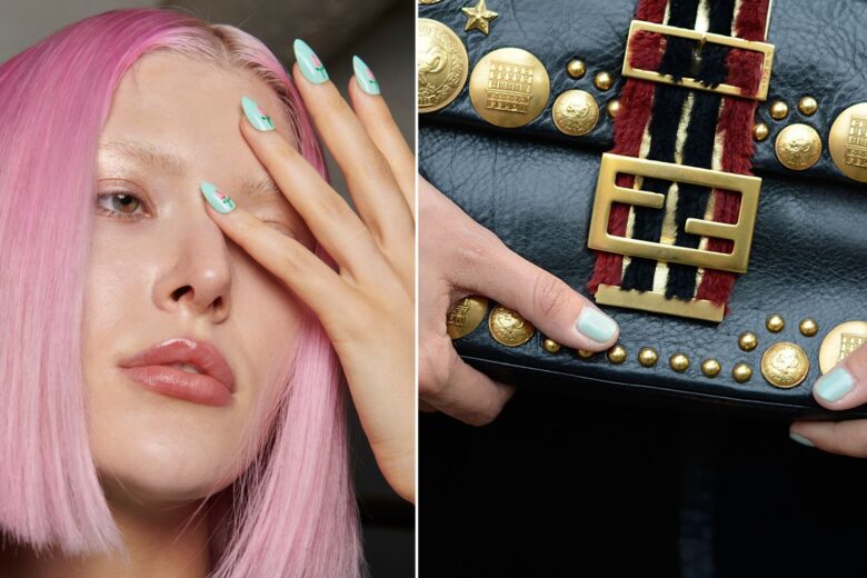 Il fascino autunnale del verde acqua: ecco come indossarlo sulle mani