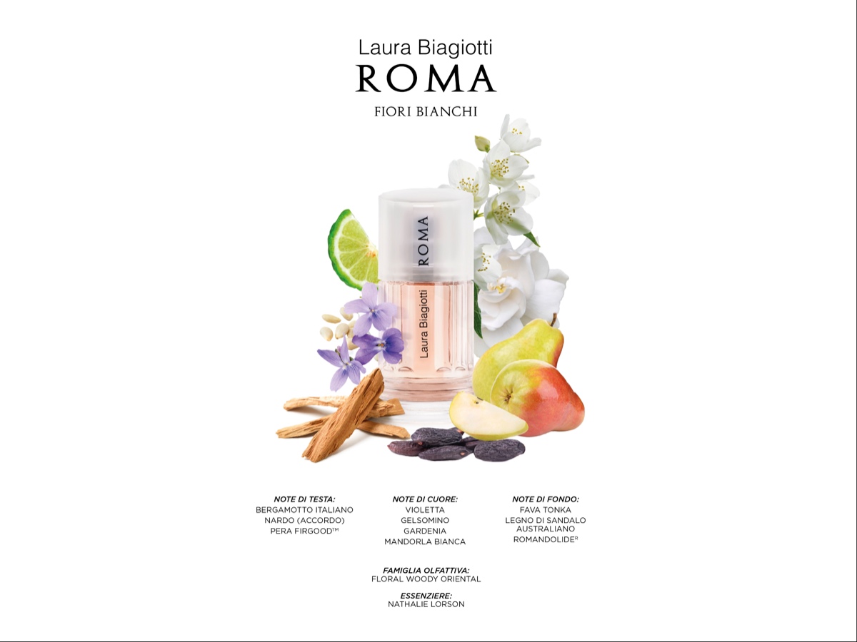 laura biagiotti roma e roma fiori bianchi profumi preferiti caterina balivo 01laura biagiotti roma e roma fiori bianchi profumi preferiti caterina balivo 16