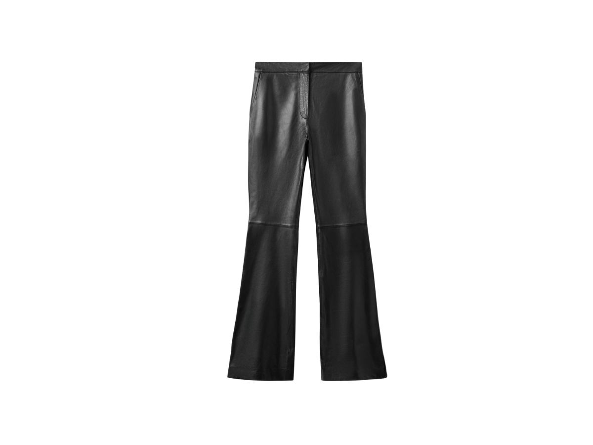 pantaloni in pelle mango