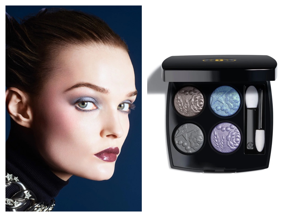 trucco azzurro tendenza make up autunno inverno 2025 2026 05