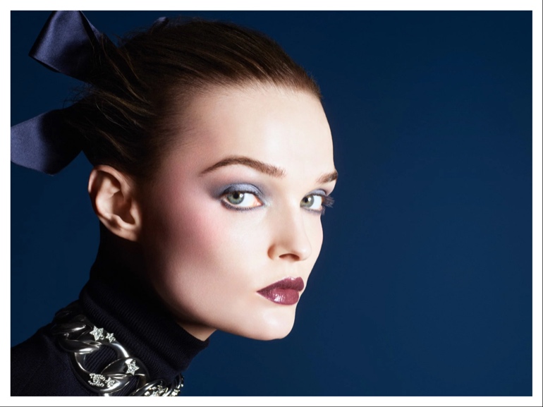 trucco azzurro tendenza make up autunno inverno 2025 2026 cover mobile