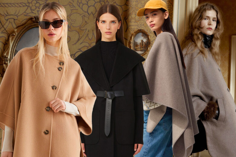 Stanche del solito cappotto? Mantelle e cappe sono la carta da giocarsi per dare un twist al look