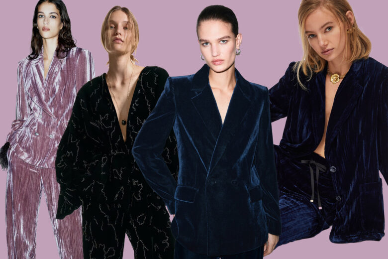 Velvet allure: i completi in velluto che riscrivono il dress code delle feste