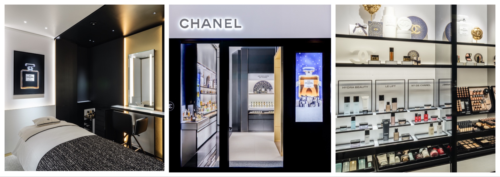 Chanel Fragrance and Beauty Boutique nuova apertura con cabina massaggi a Bologna cover desktop