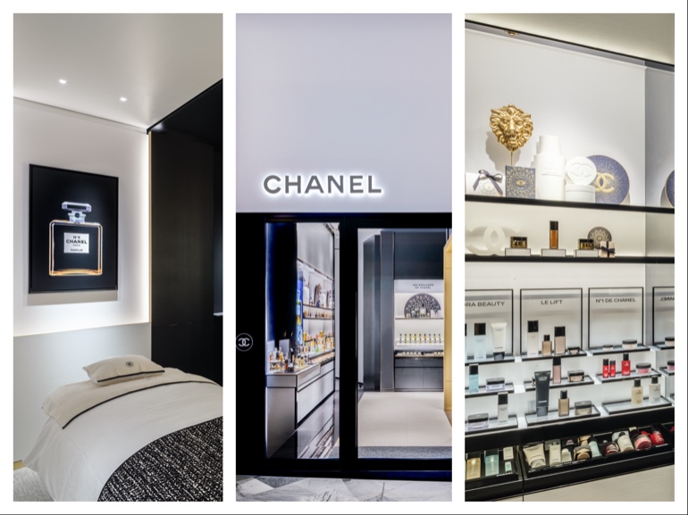 Chanel Fragrance and Beauty Boutique nuova apertura con cabina massaggi a Bologna cover mobile