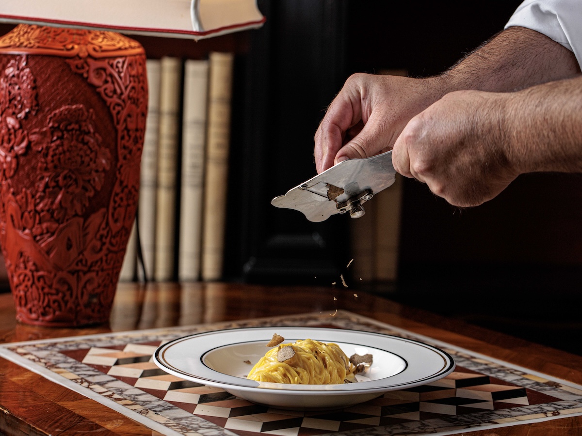 Hotel d’Inghilterra Roma – Starhotels Collezione – Cafè Romano_Tagliolini al tartufo