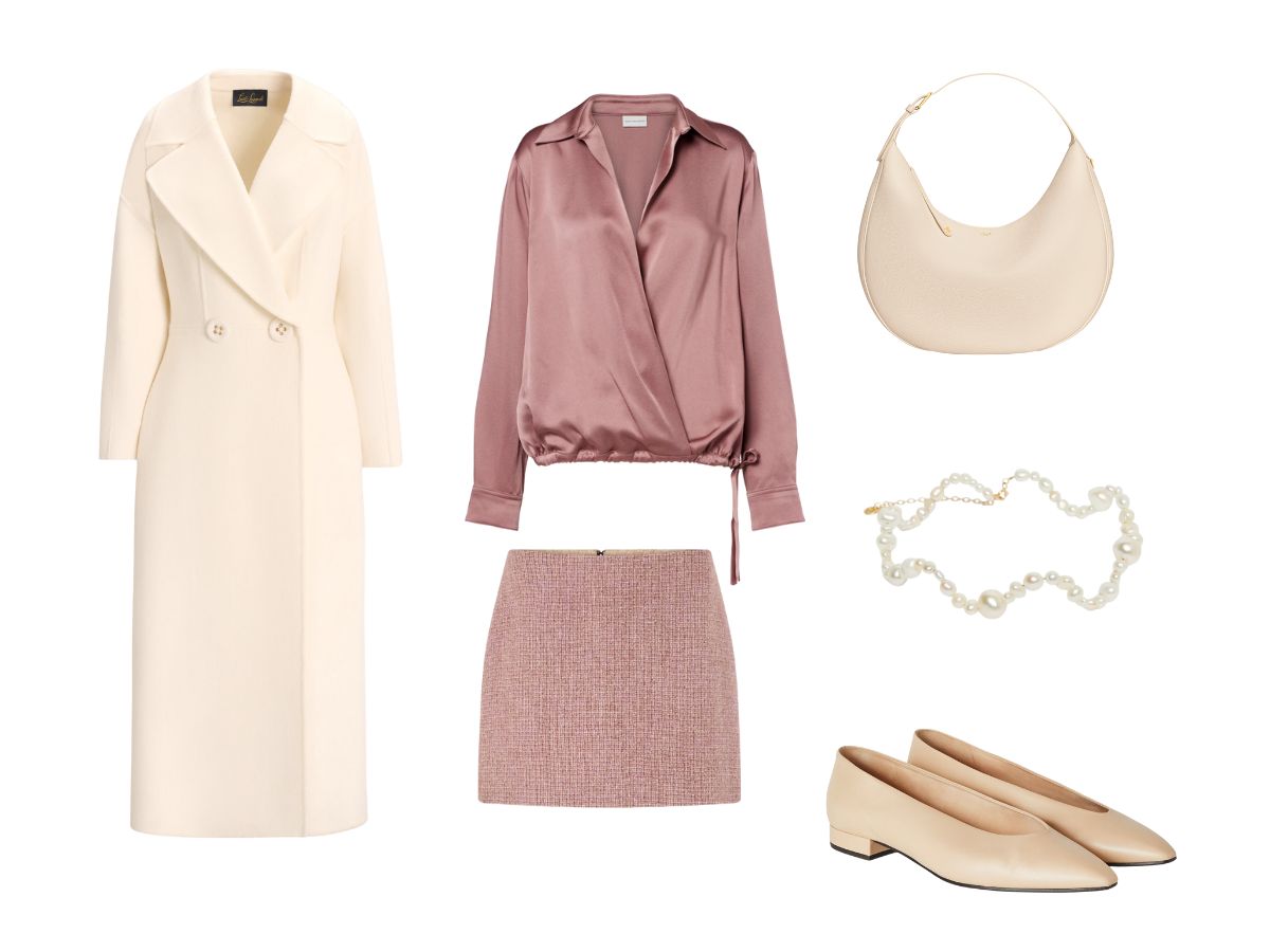 avorio e rosa antico