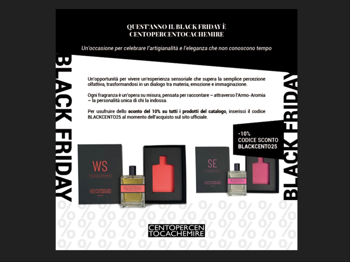 black friday 2025 migliori offerte beauty profumi make up skincae capelli cyber monday 08