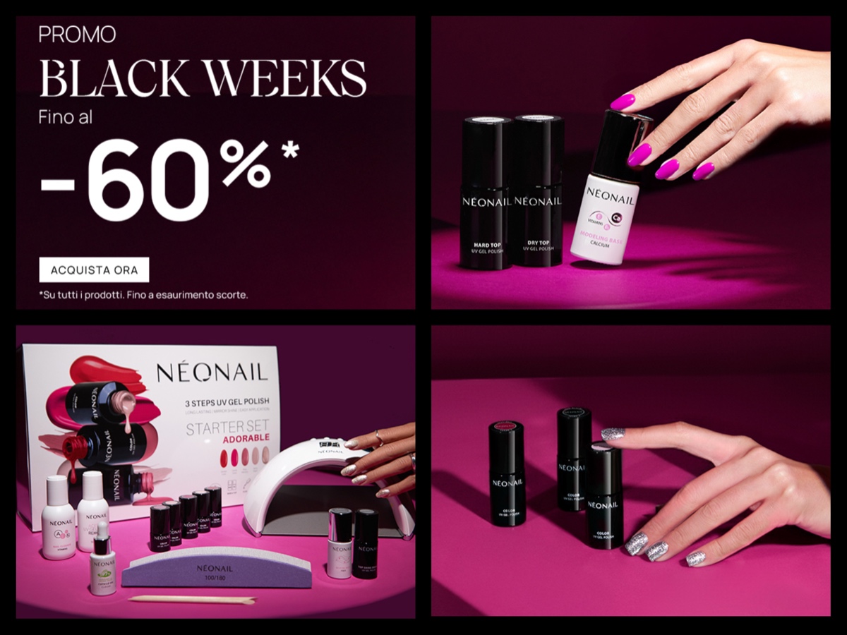 black friday beauty 2025 sconti offerte bellezza promozioni imperdibili smalti neo nails