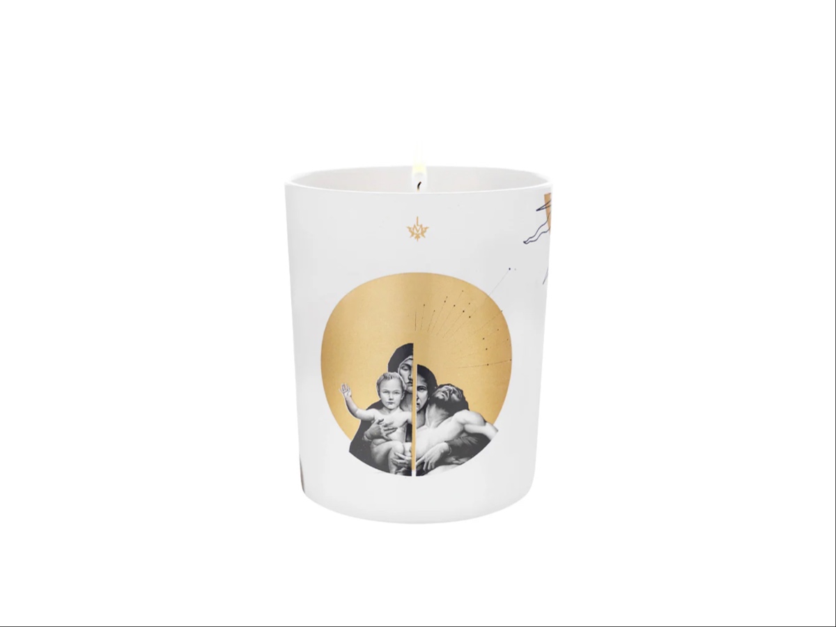 candele di natale migliori da regalare albero panettone gorumand dolce di lusso particolare 01