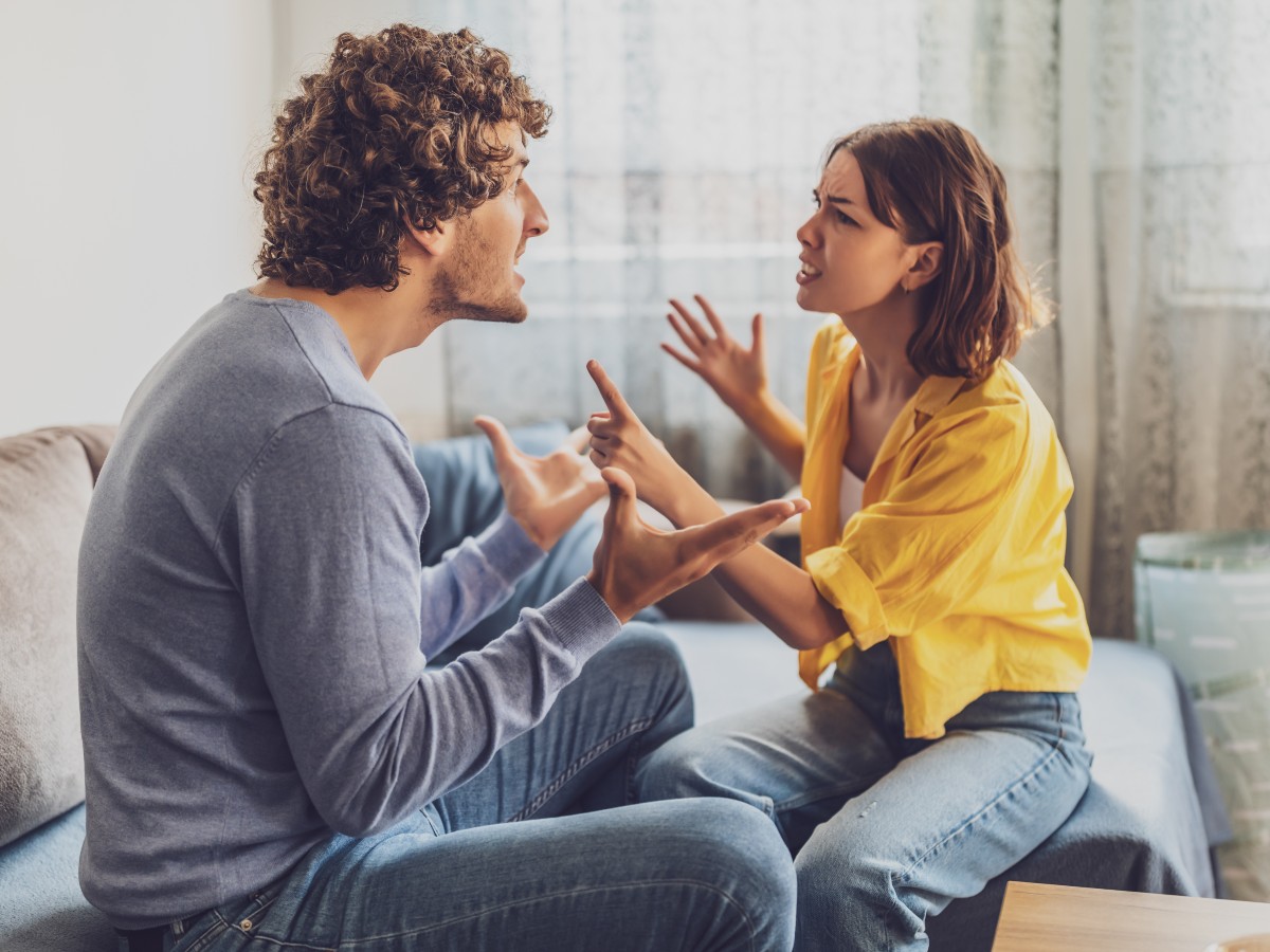 coppia che litiga