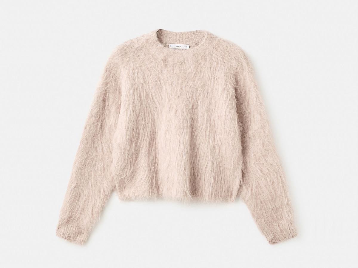 maglione-cipria-effetto-pelliccia-MANGO