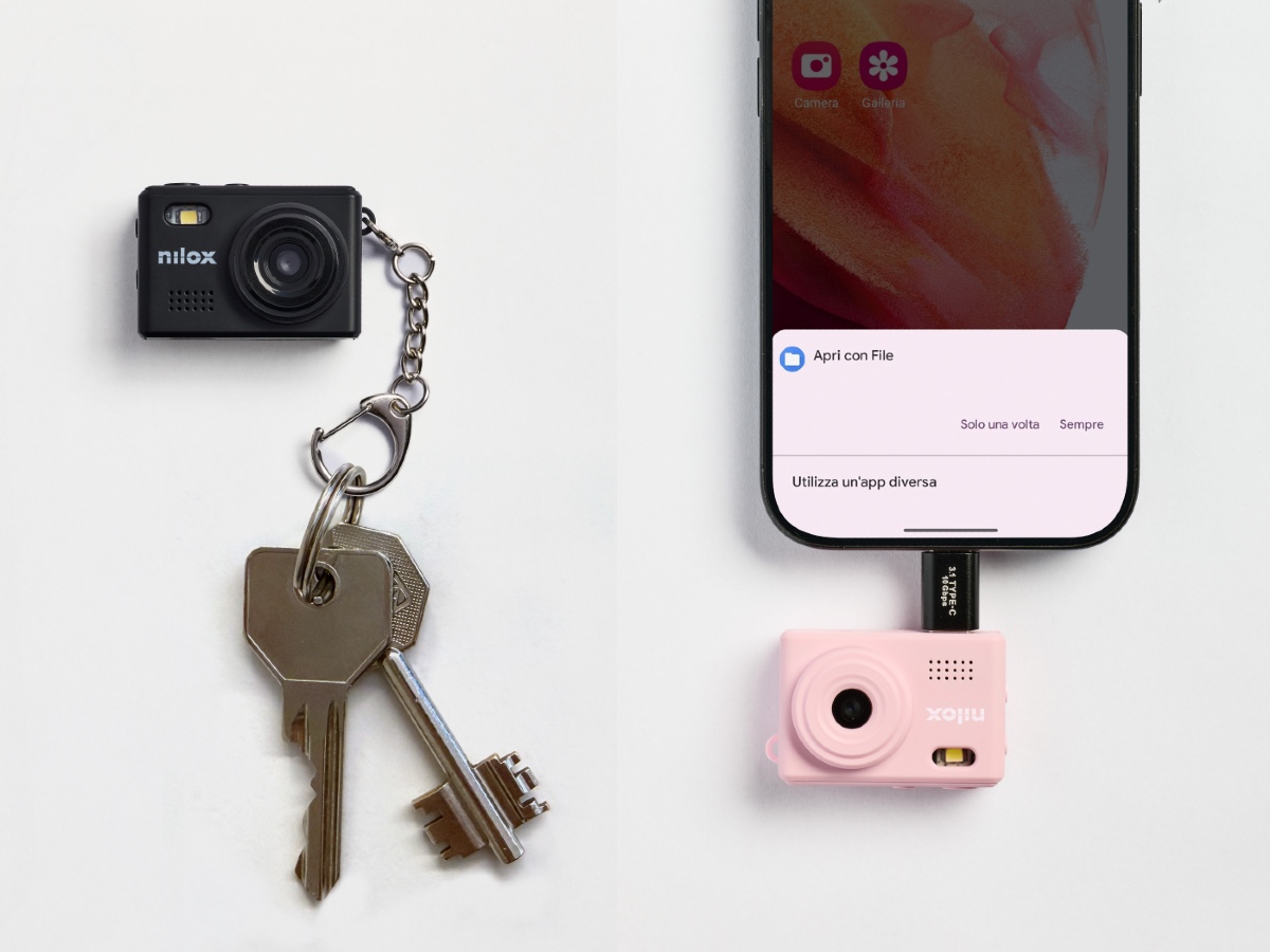 mini macchina fotografica nilox