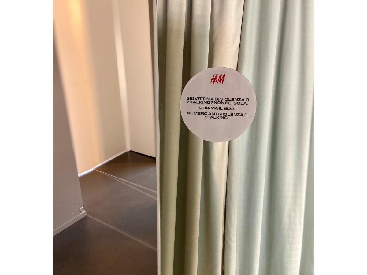 ok H&M – 1522 adesivo per camerini