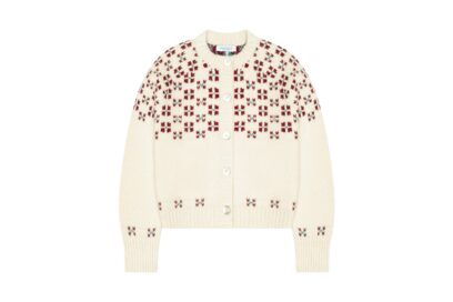 ok Natural_oxblood winter fair isle cardigan