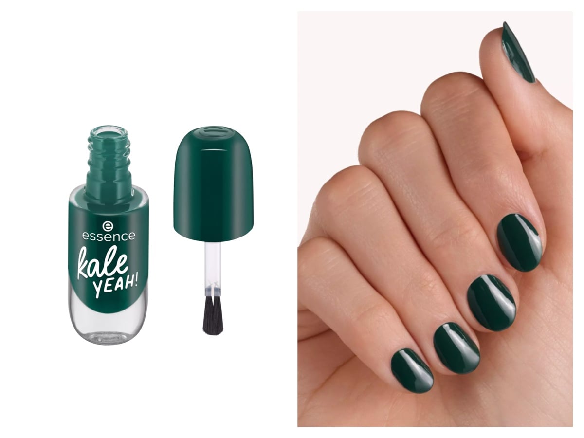 unghie verde bosco must nail art inverno 2025 2026 smalto 07