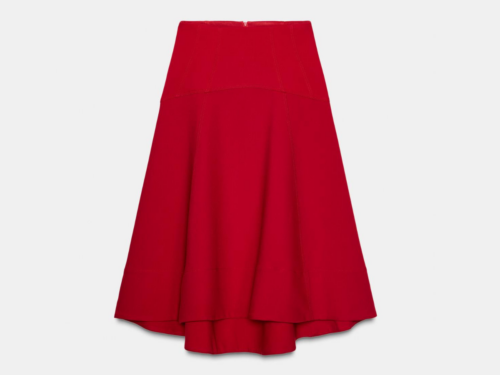 Gonna Natalizia Con Paillettes E Nappe Rosse - Minigonna Con Nodo Per Donne - Perfetta Per Feste Di Natale E Capodanno