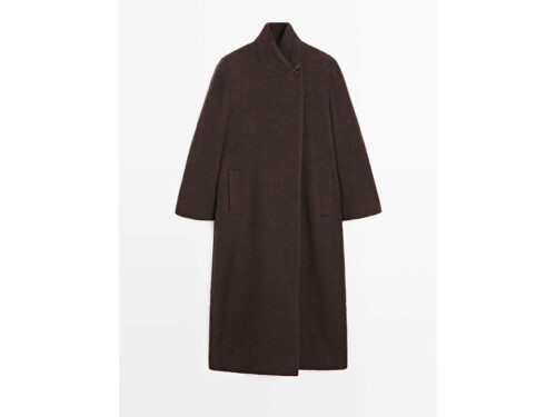 Массимо-Дотти-коричневое пальто-ок