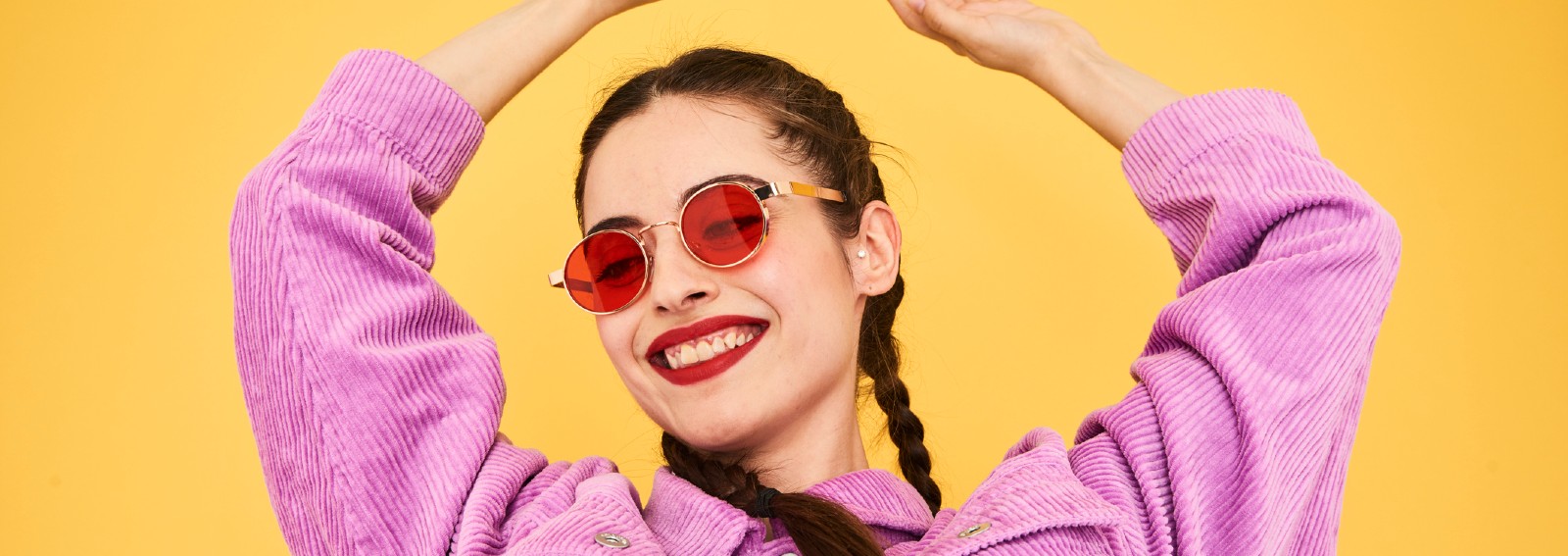 sorriso felicità benessere fortuna hero