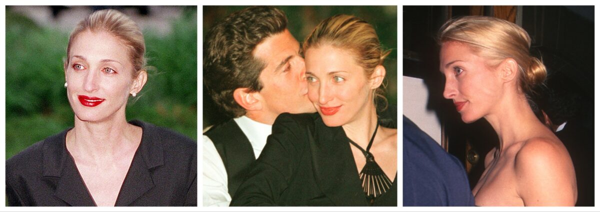 Carolyn Bessette Kennedy beauty look make up trucco capelli profumo minimal chic cover desktop