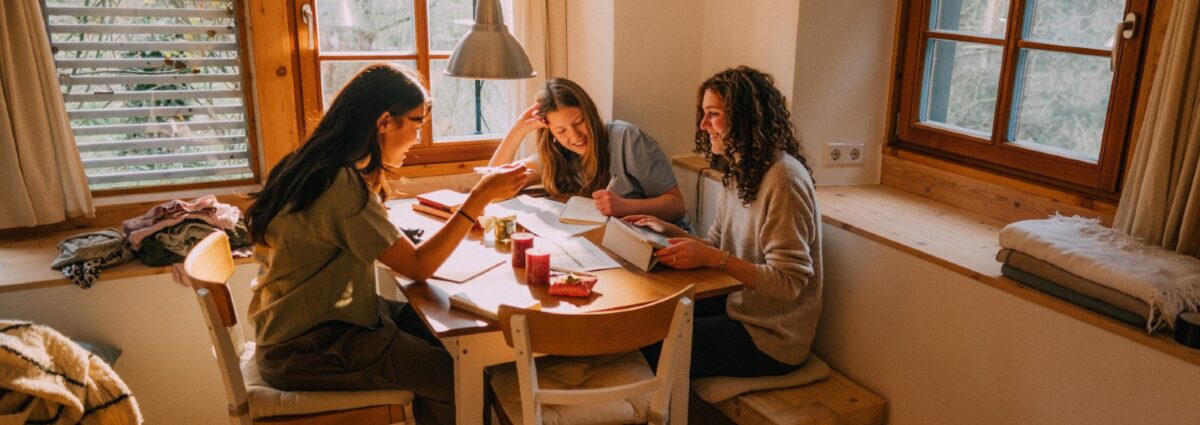 amiche computer lavoro hero