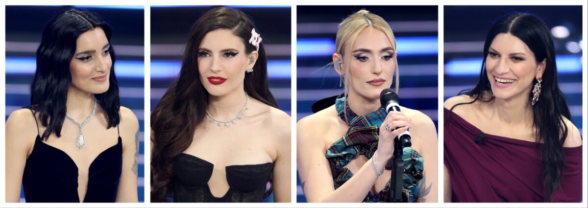 festival sanremo 2026 migliori beauty look trucco capelli ditonellapiaga levante laura pausini arisa elettra lamborghini cover desktop 5