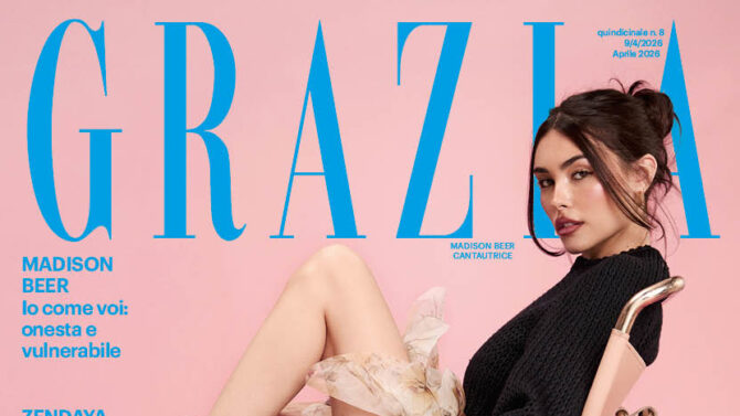雑誌 GRAZIA Italia 9 April 2026 Madison Beer