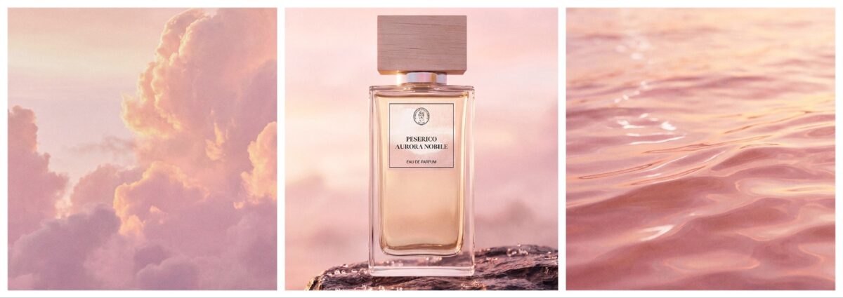 peserico aurora nobile nuovo profumo femminile lusso fragranza elegante 2026 cover desktop