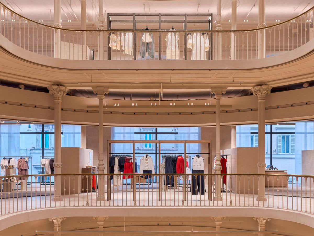 Zara riapre a Roma Palazzo Bocconi