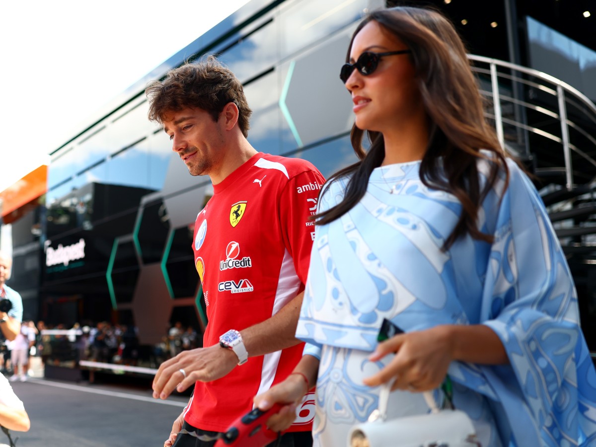 Alexandra Saint Mleux Charles Leclerc