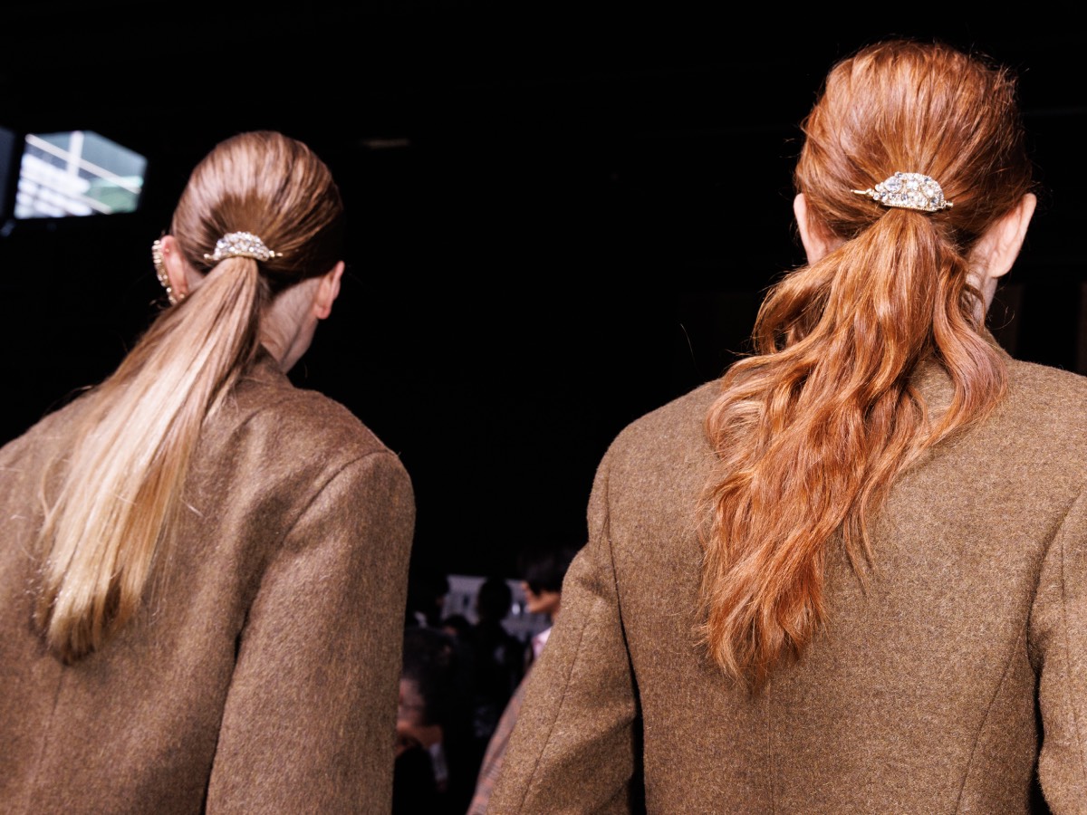 ponytail chic