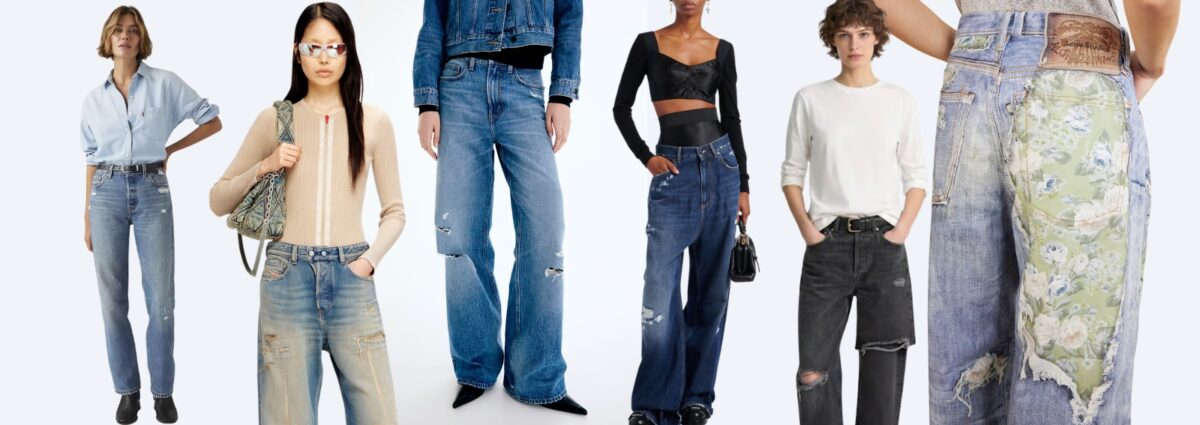 DESK jeans distressed