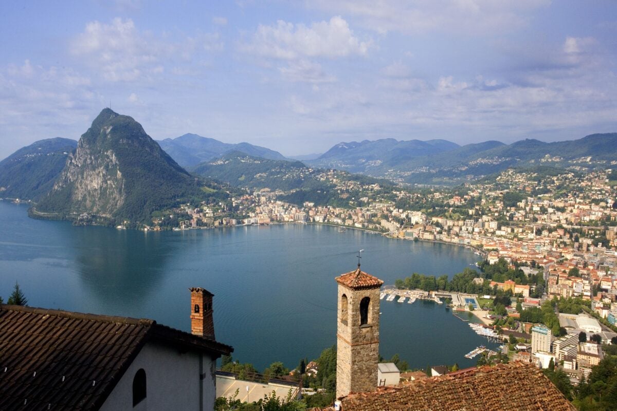 VILLE DE LUGANO, SUISSE