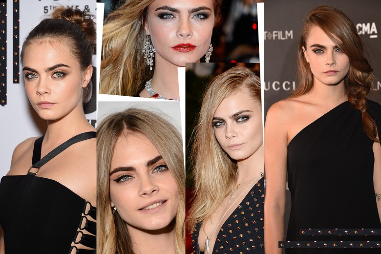 Cara Delevingne trucco: i migliori beauty look